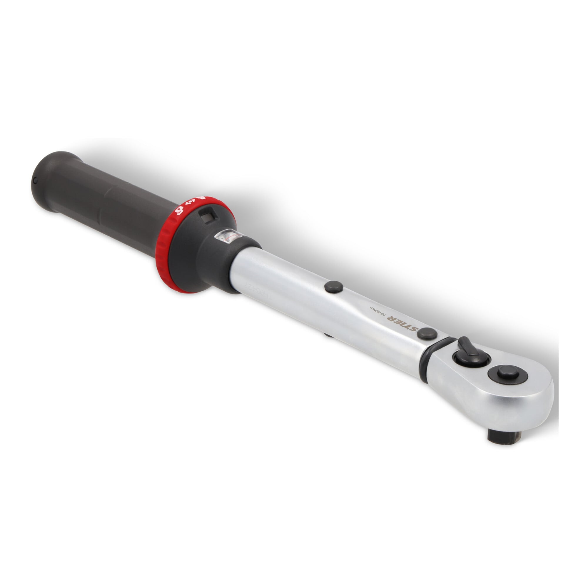 STIER Drehmomentschlüssel mit Umschaltknarre 1/2'' Aufnahme 10-50 Nm