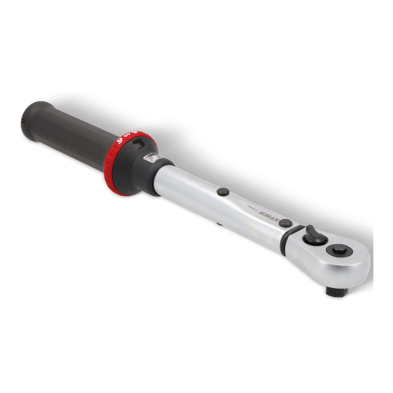 STIER Drehmomentschlüssel mit Umschaltknarre 1/2'' Aufnahme 10-50 Nm