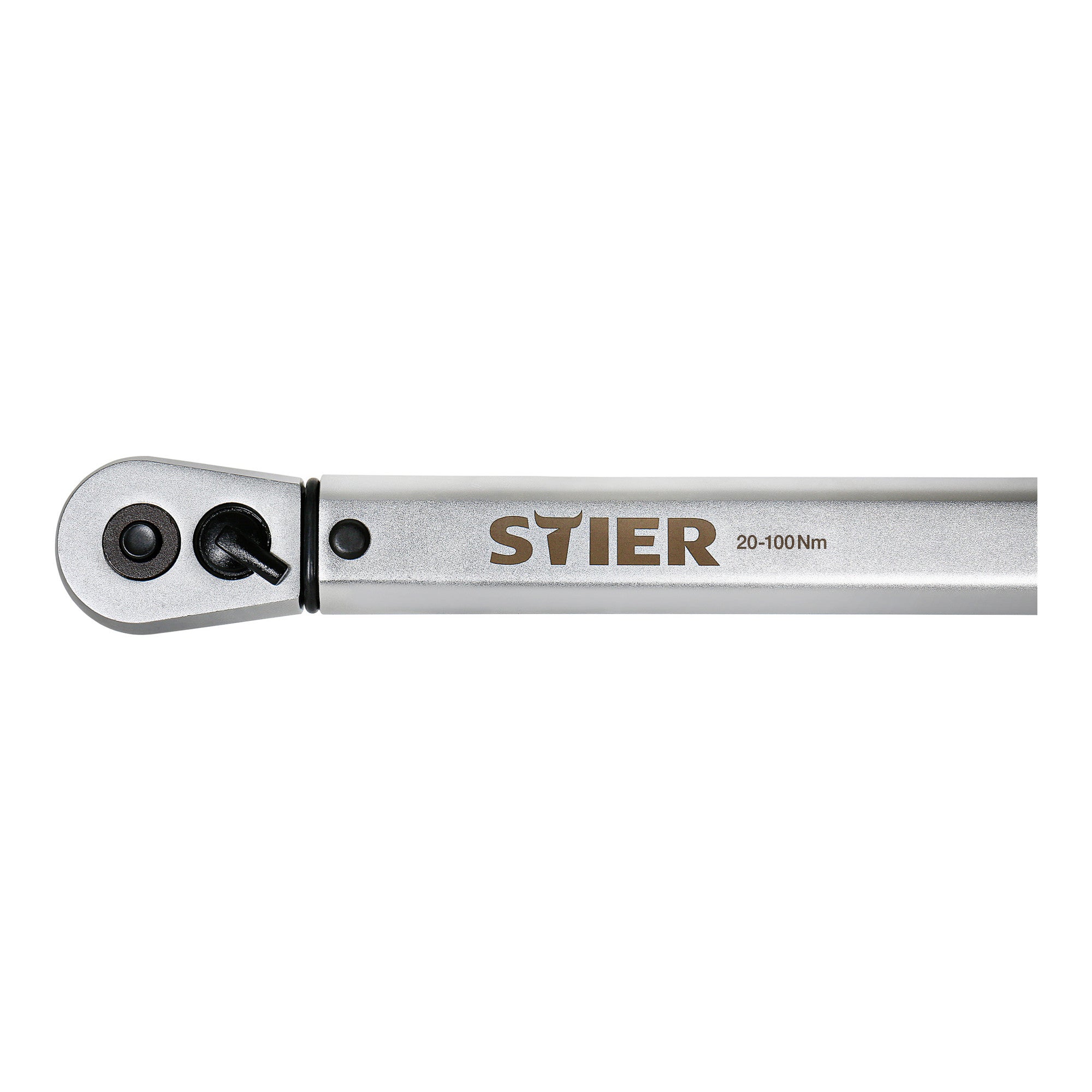 STIER torque wrench 20-100 Nm with reversible ratchet 1/2 inch reversible function