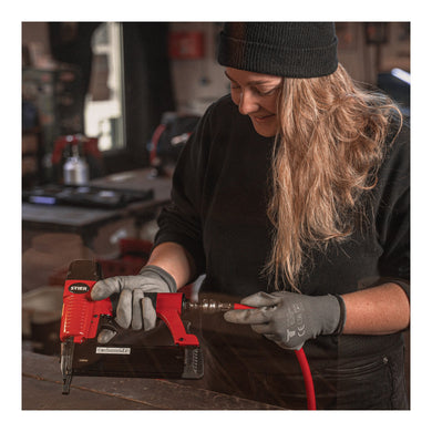 STIER Druckluftnagler SKN-15/50 für Stauchkopfnägel 15-50 mm Paneelen inkl.