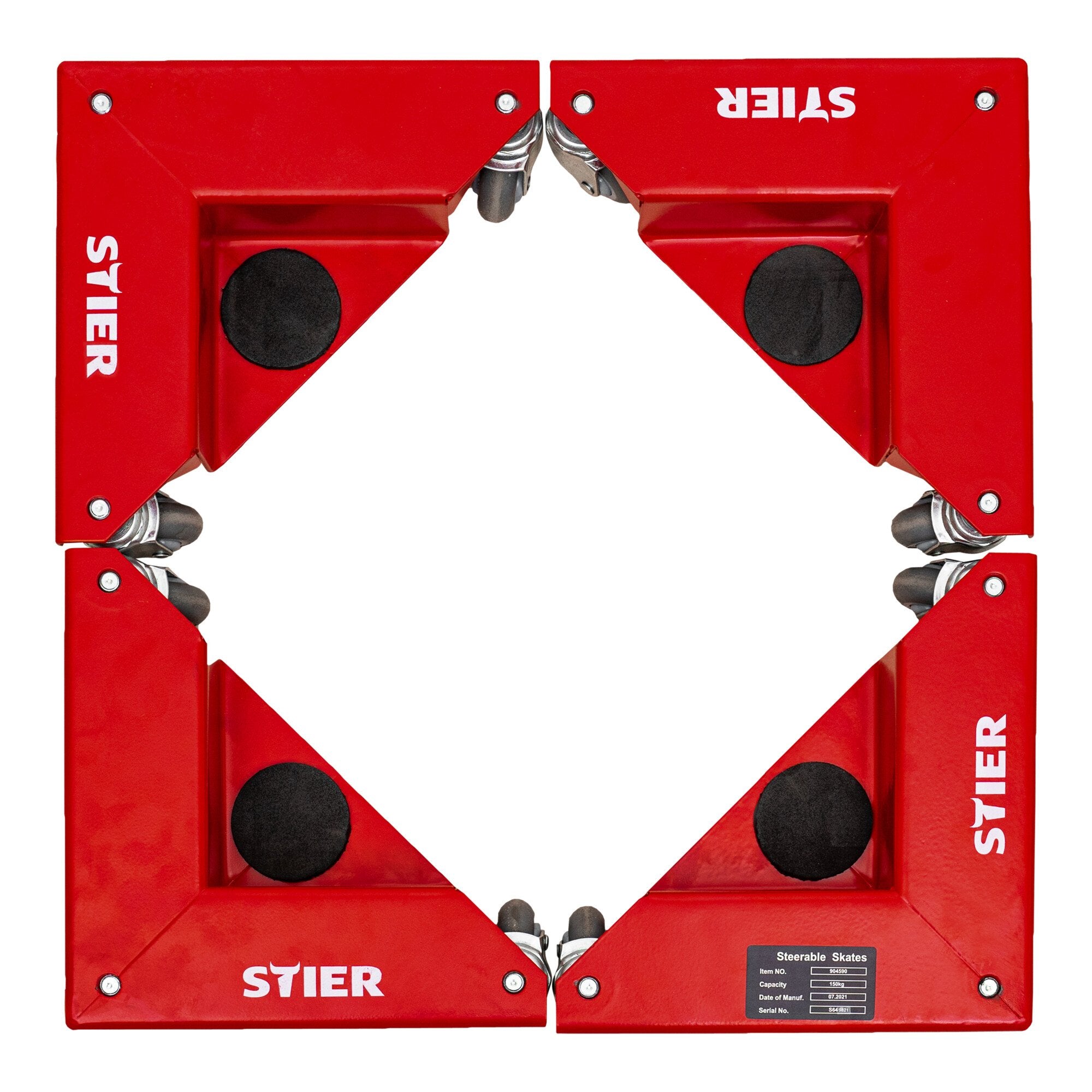 STIER Eckenroller-Set Möbelroller Tranportroller Umzugsroller div Größen