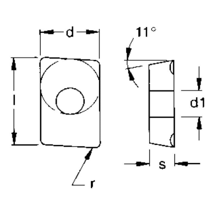 STIER Eckfräser D25/4