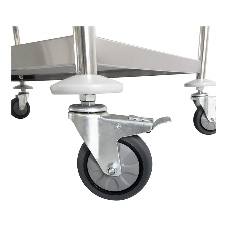 STIER Edelstahl Servierwagen