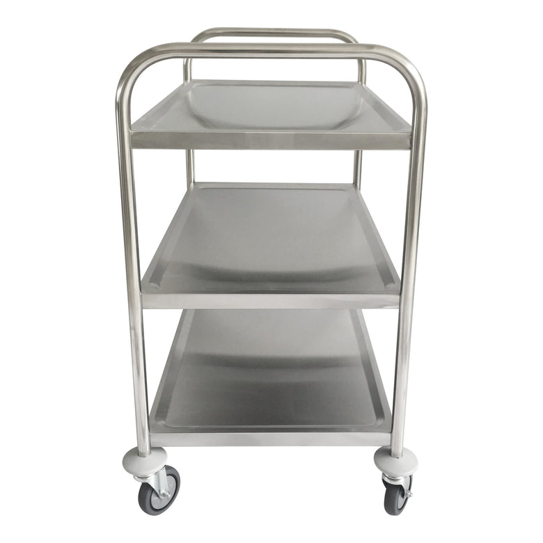 STIER Edelstahl Servierwagen