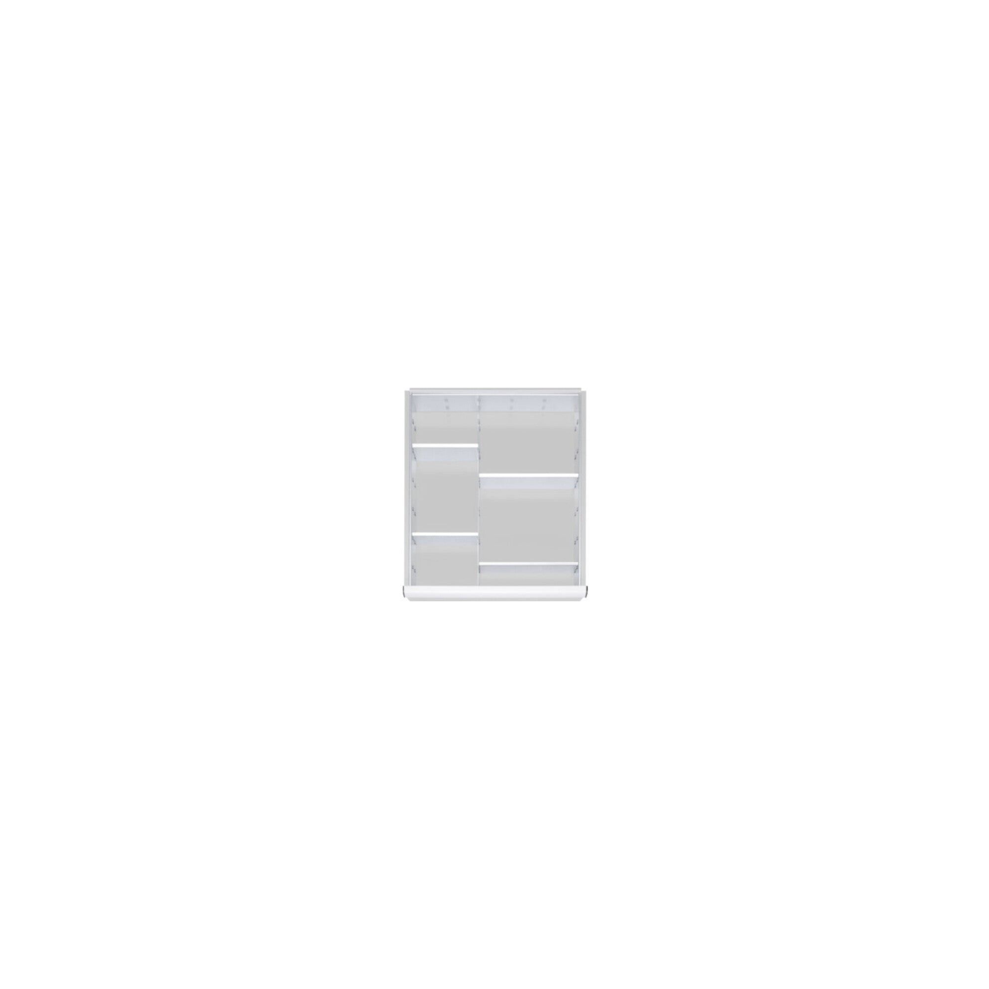 STIER divider set for drawers with a panel height of 120-150mm 1x divider