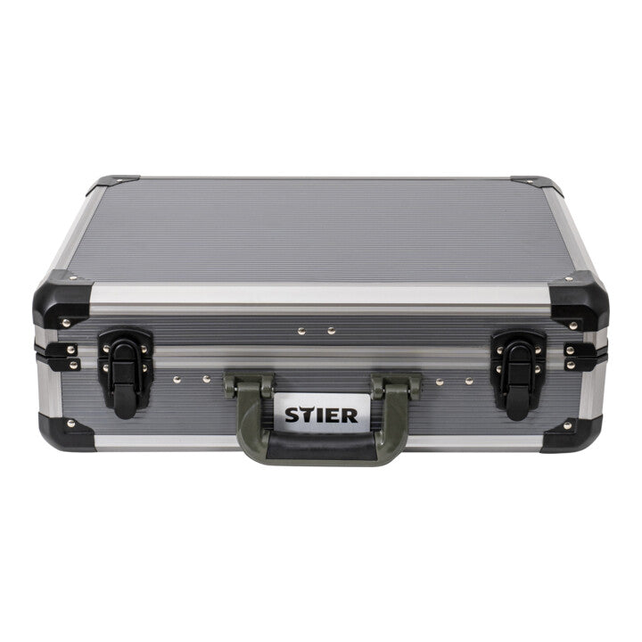 STIER electrician's tool assortment tool case 128-piece spirit level hammer