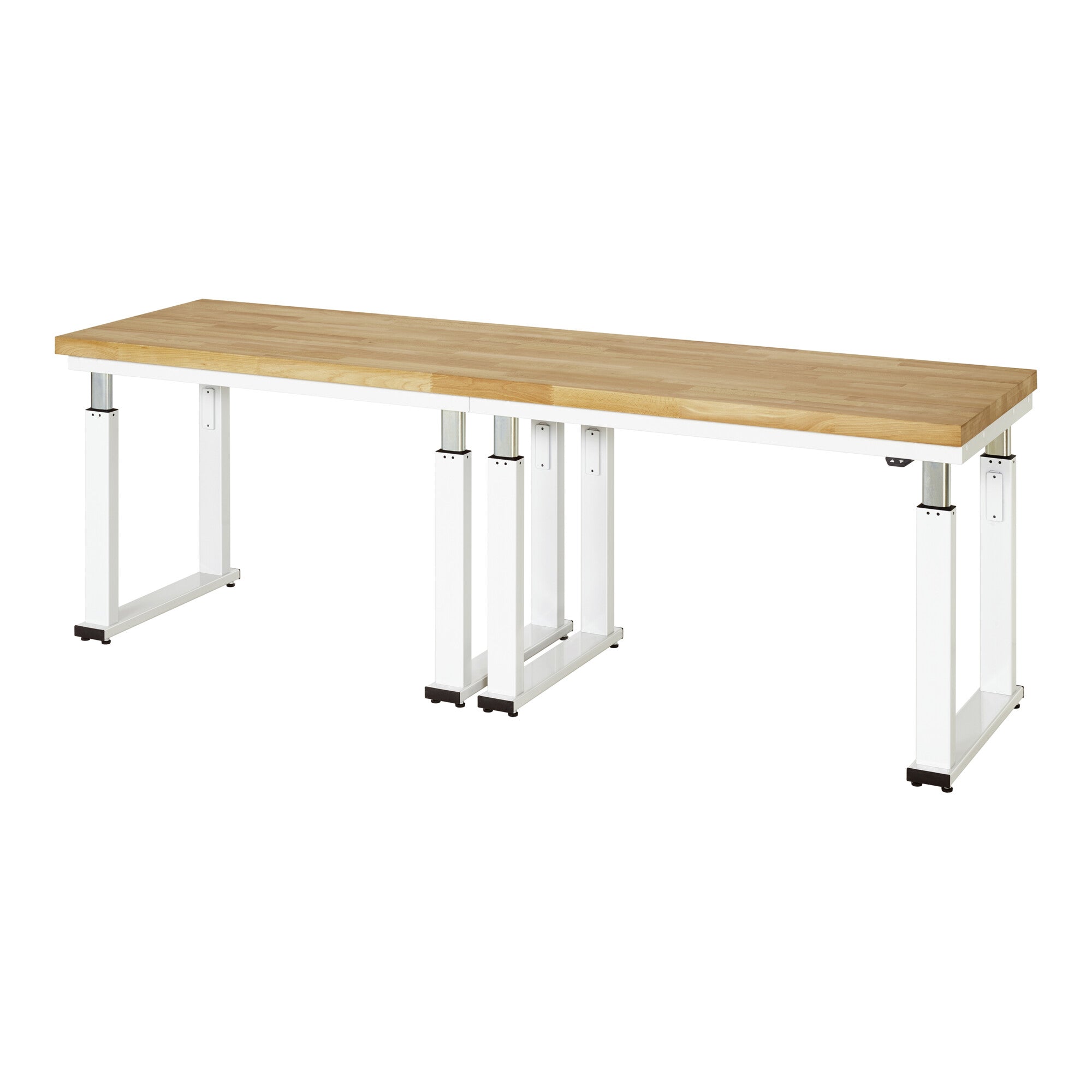 STIER Elektrisch Höhenverstellbare Werkbank Premium BxTxH 2500x700x740-1140 mm