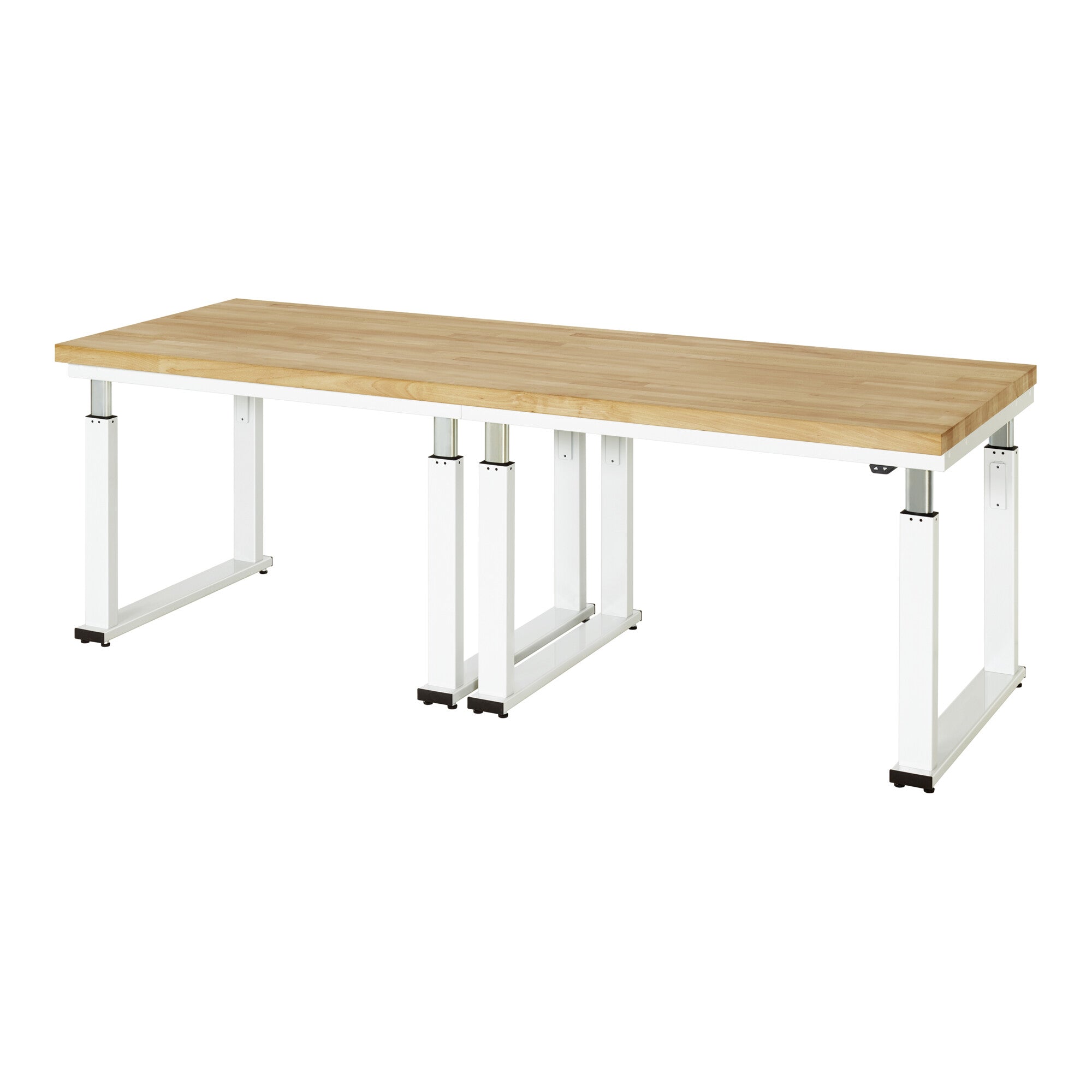 STIER Elektrisch Höhenverstellbare Werkbank Premium BxTxH 2500x900x740-1140 mm