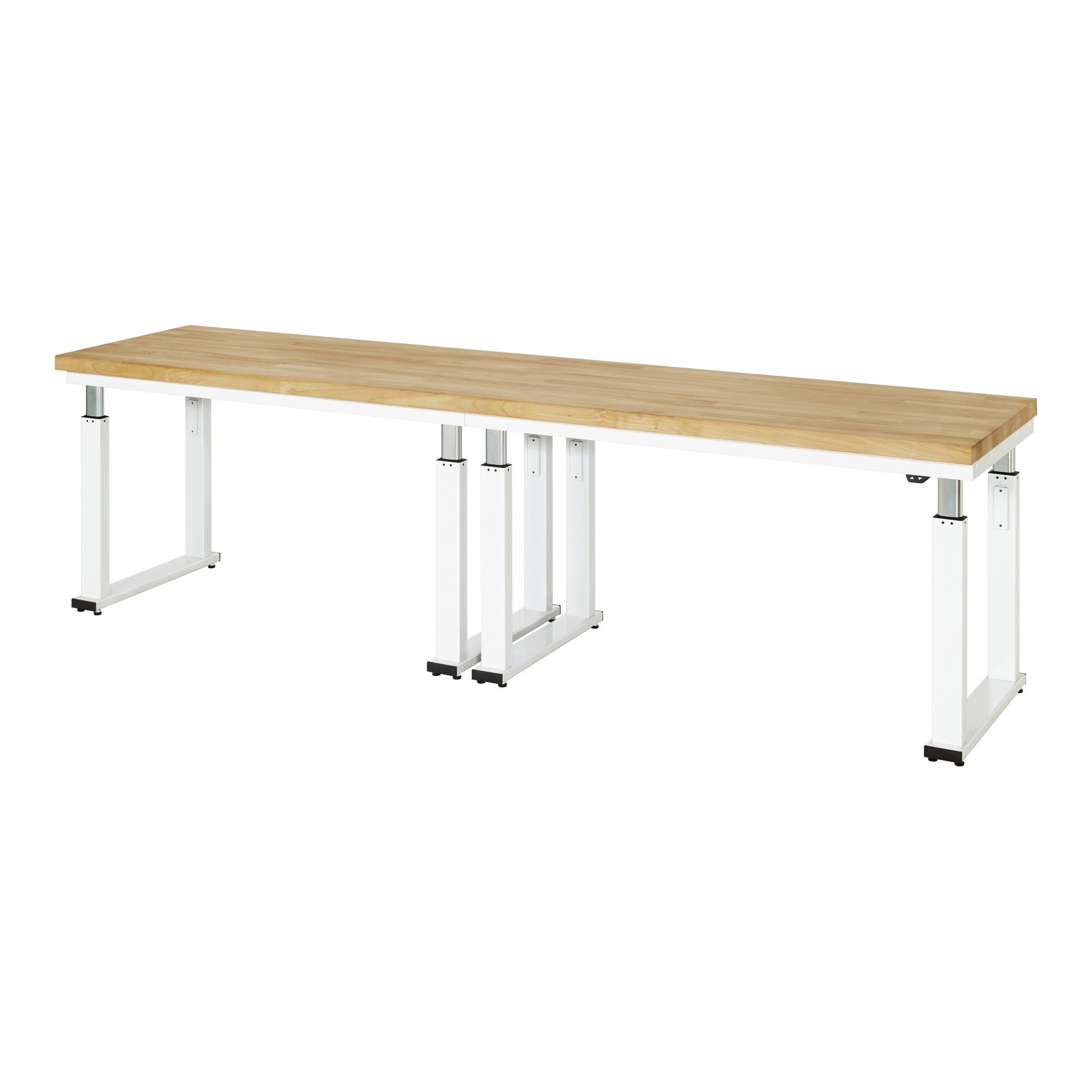 STIER Elektrisch Höhenverstellbare Werkbank Premium BxTxH 3000x700x740-1140 mm