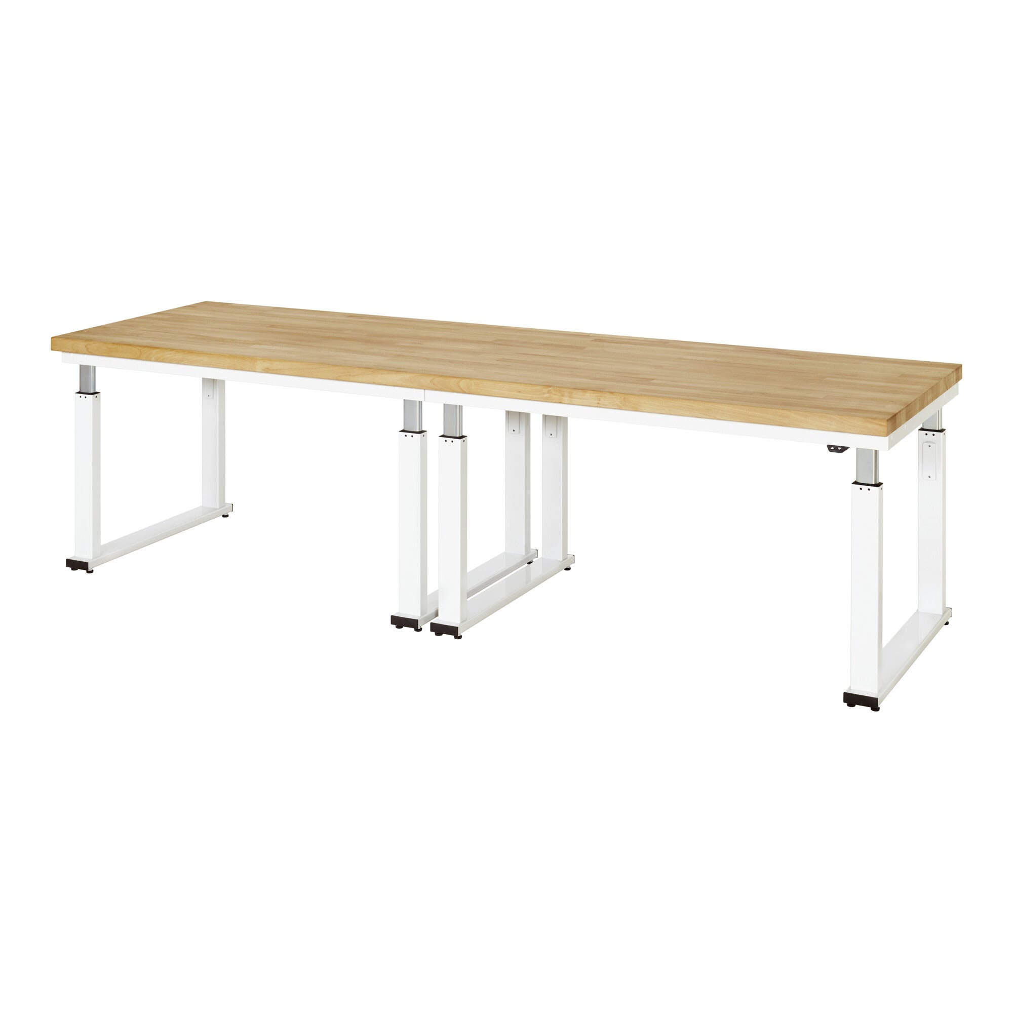 STIER Elektrisch Höhenverstellbare Werkbank Premium BxTxH 3000x900x740-1140 mm