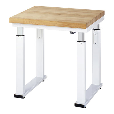 STIER Elektrisch höhenverstellbare Werkbank Premium BxTxH 750x700x740-1140 mm