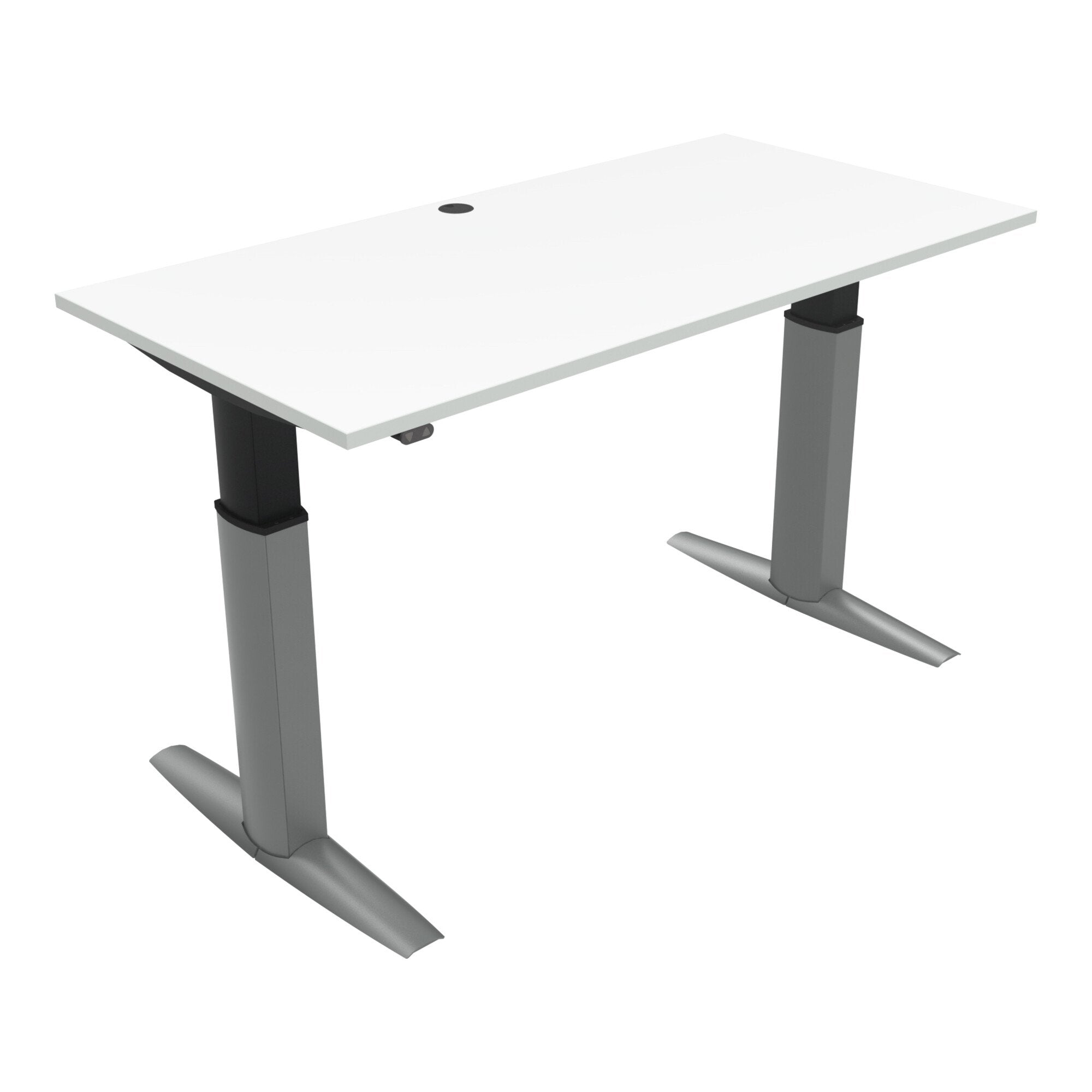 STIER Höhenverstellbarer Schreibtisch elektrisch ergonomisch div Größen u Farben