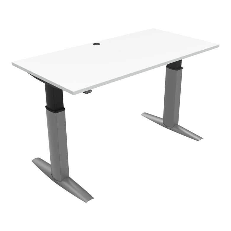 STIER Höhenverstellbarer Schreibtisch elektrisch ergonomisch div Größen u Farben