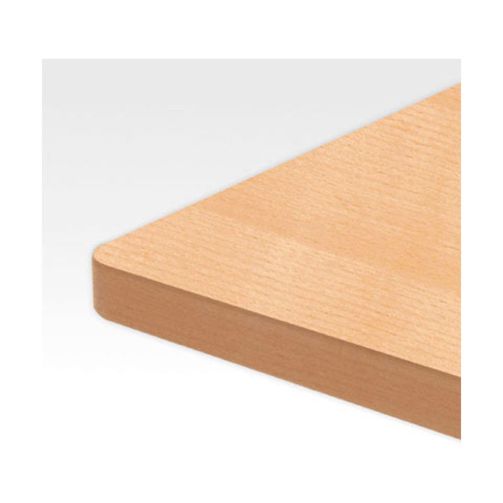 STIER Elektrisch höhenverstellbarer Schreibtisch 501-33, Tischgestell mit Tischplatte 100x80 cm, Buche mel., Ergonomischer Steh-Sitz-Tisch stufenlos verstellbar 68-118 cm