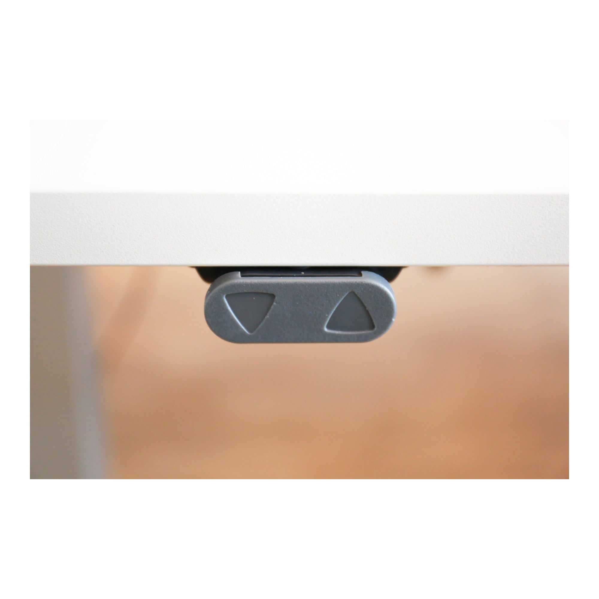 STIER Höhenverstellbarer Schreibtisch elektrisch Doppel Teleskop weiß div Breite