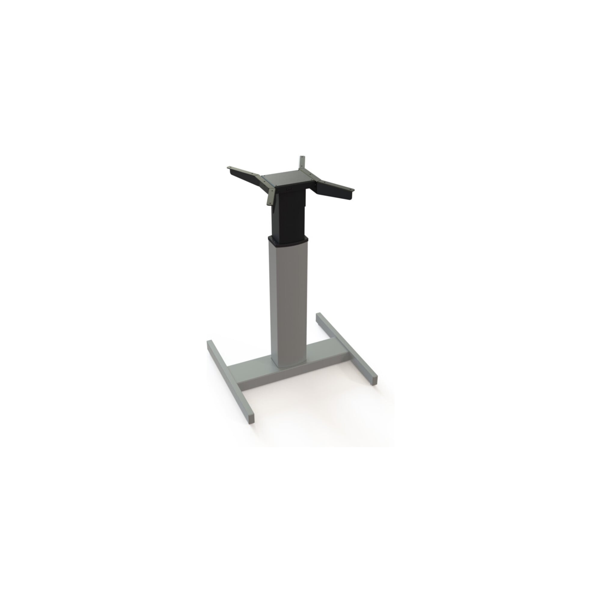 STIER Electrically height-adjustable frame for 80x80 cm table top