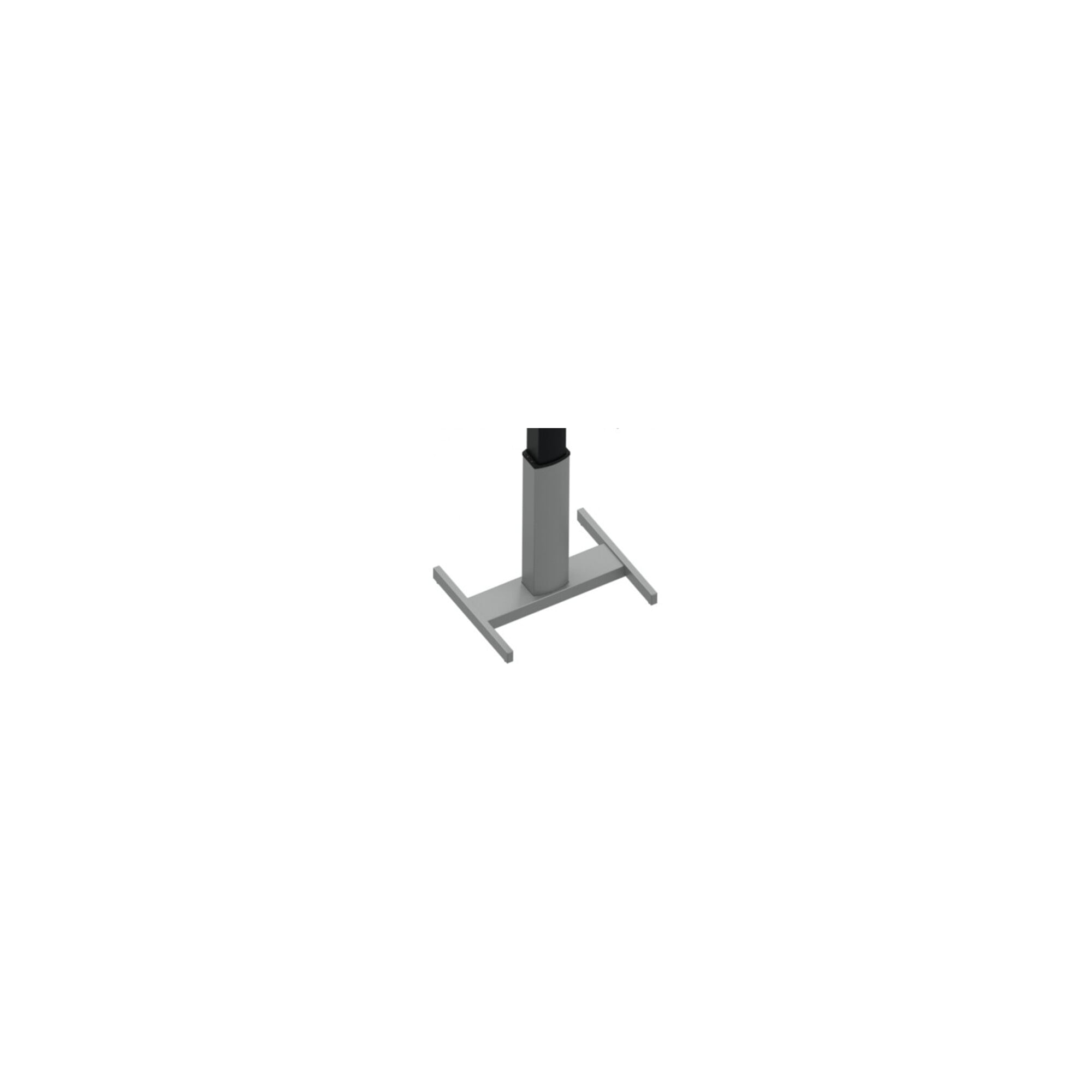 STIER Electrically height-adjustable frame for 80x80 cm table top