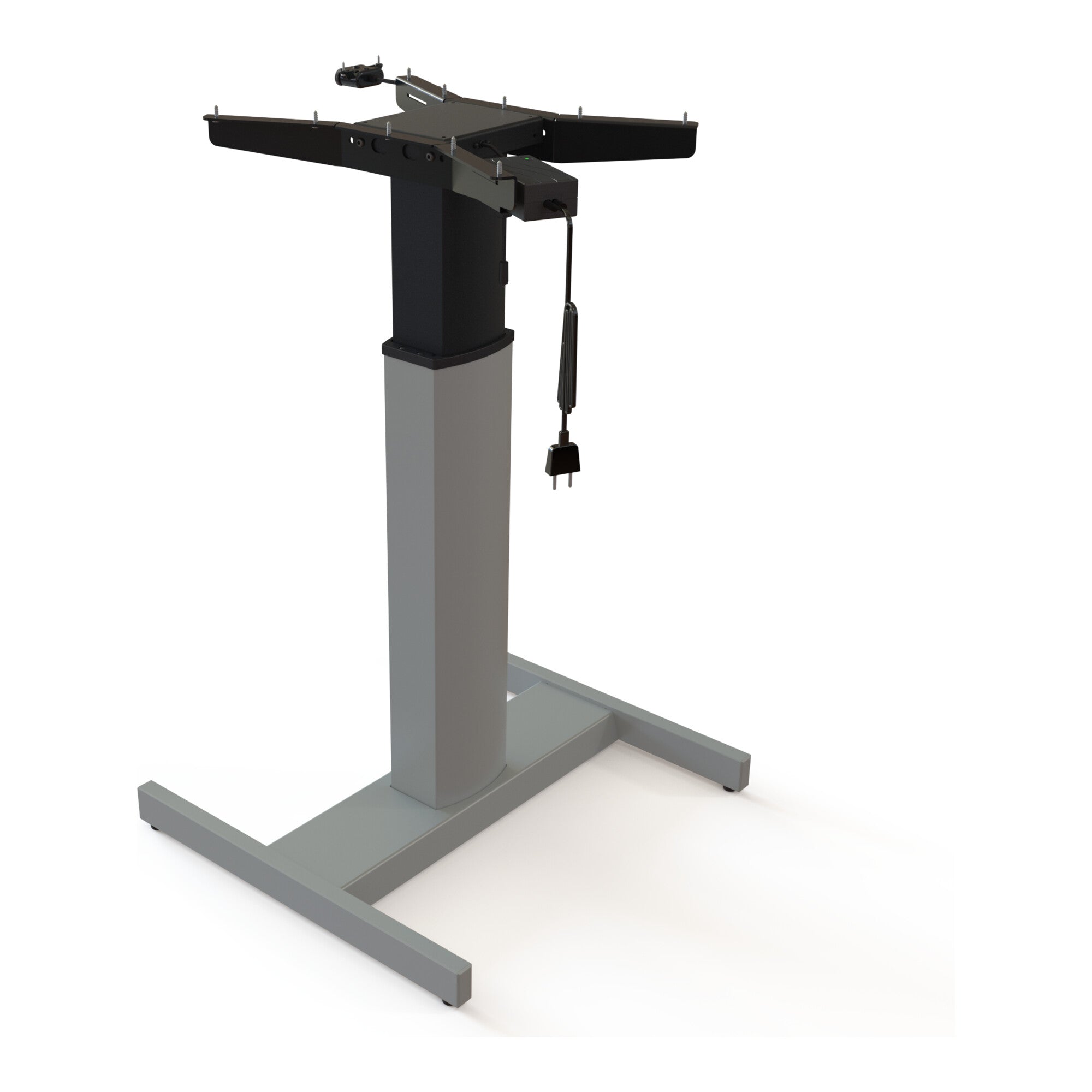 STIER Elektrisch Höhenverstellbares Gestell für 80x80 cm Tischplatte