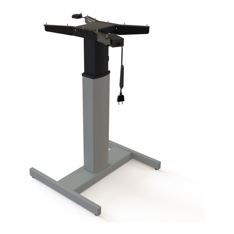 STIER Elektrisch Höhenverstellbares Gestell für 80x80 cm Tischplatte