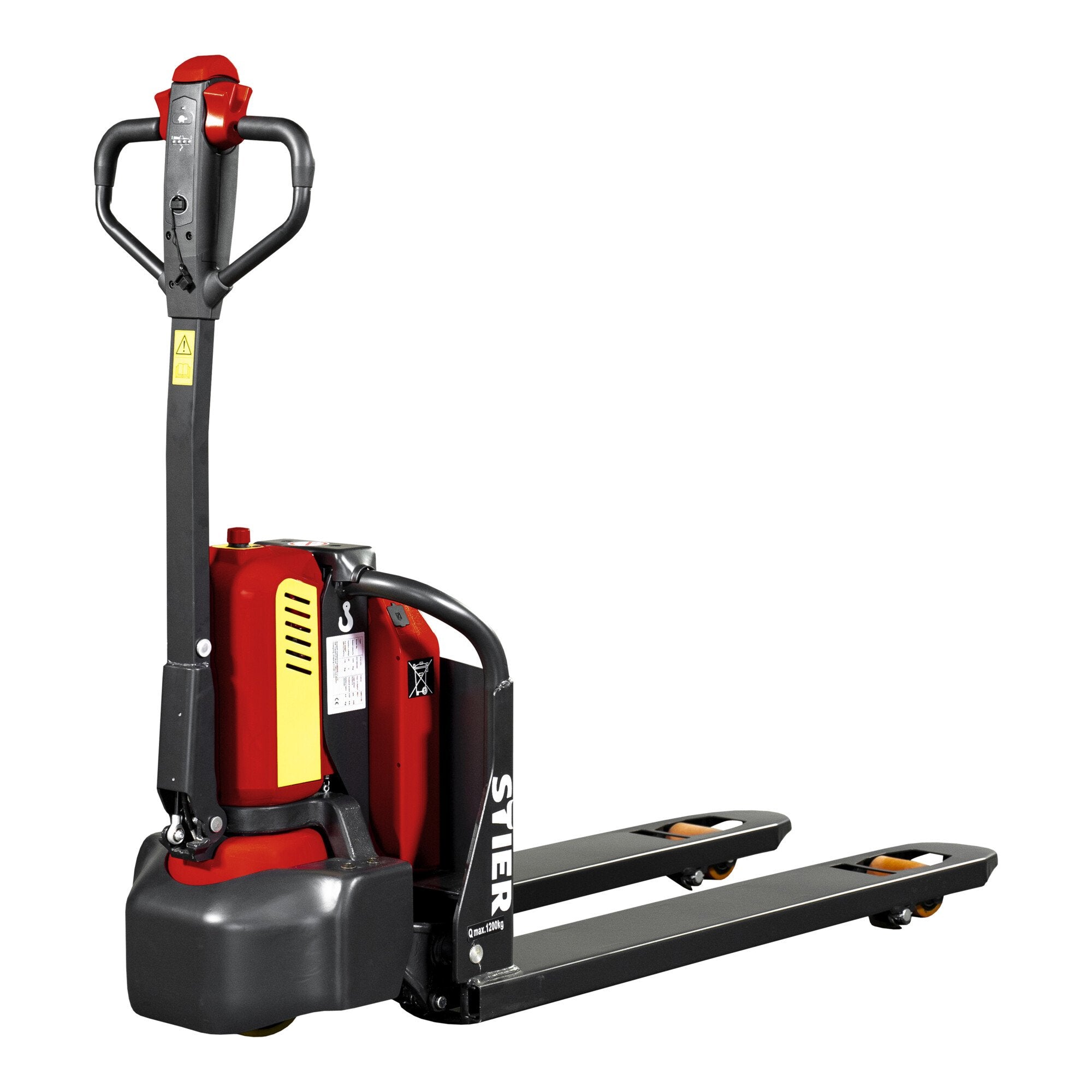 STIER Elektro-Hubwagen EZY-15, Tragkraft 1500 kg, Gabellänge 1150 mm