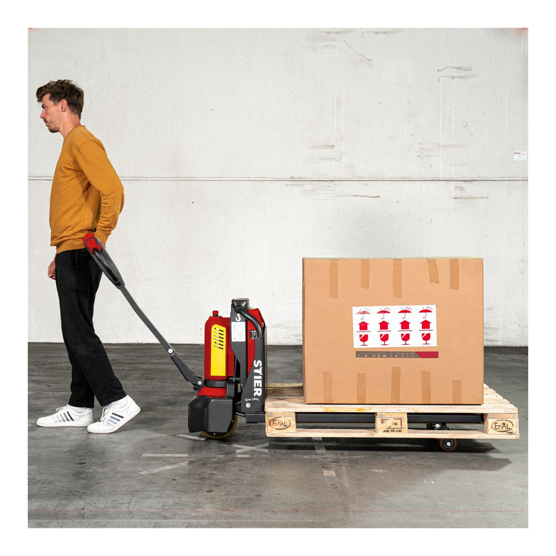 STIER Elektro-Hubwagen EZY-15, Tragkraft 1500 kg, Gabellänge 1150 mm