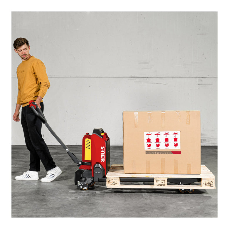 STIER Elektro-Hubwagen EZY-15, Tragkraft 1500 kg, Gabellänge 1150 mm
