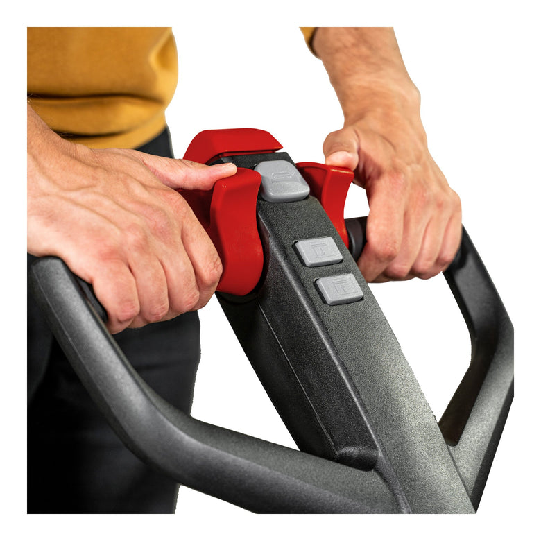 STIER electric pallet truck EZY-20 load capacity 2000 kg multifunctional display fork length