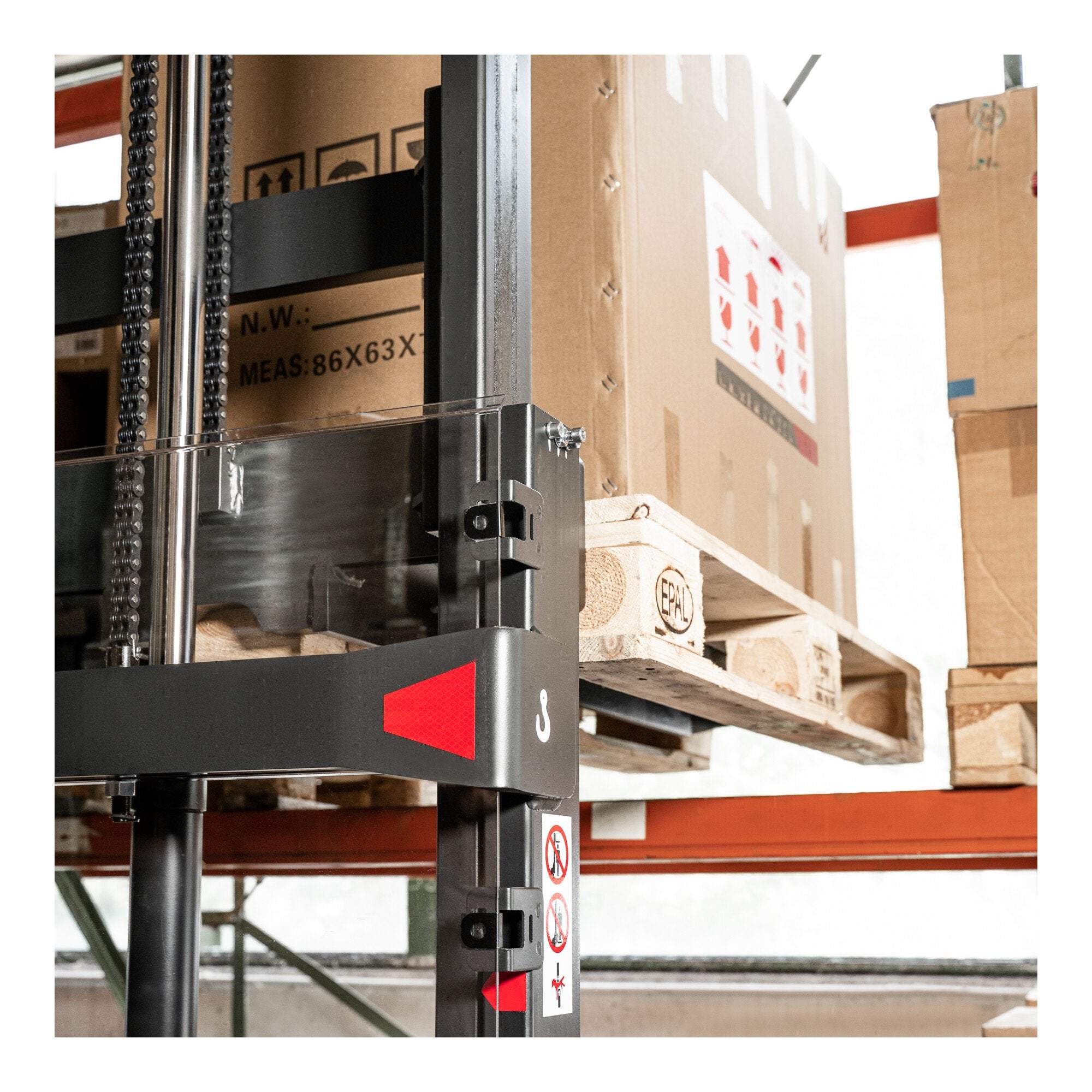 STIER Elektro-Stapler ELY-12 Tragkraft 1200kg Polyurethan-Bereifung