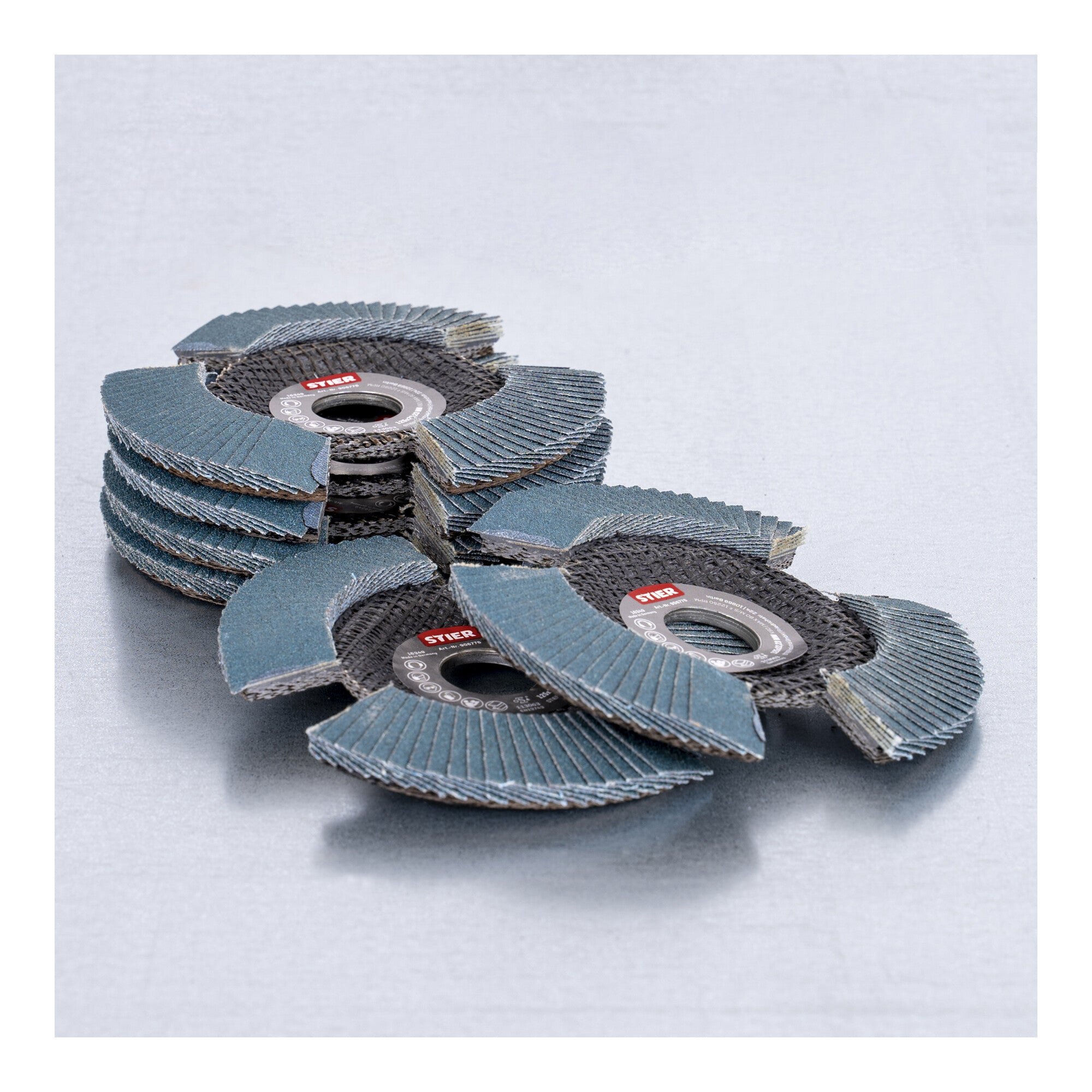 STIER flap disc View Line 125 x 22.23 K80 for standard