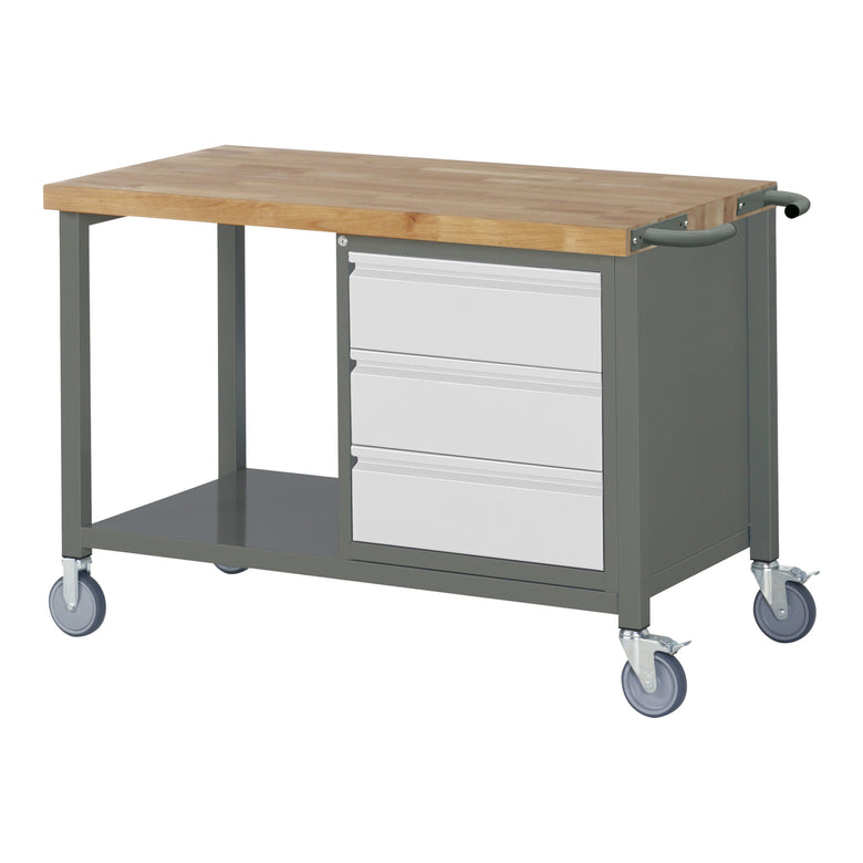 STIER Mobile Workbench Premium with 3 drawers
