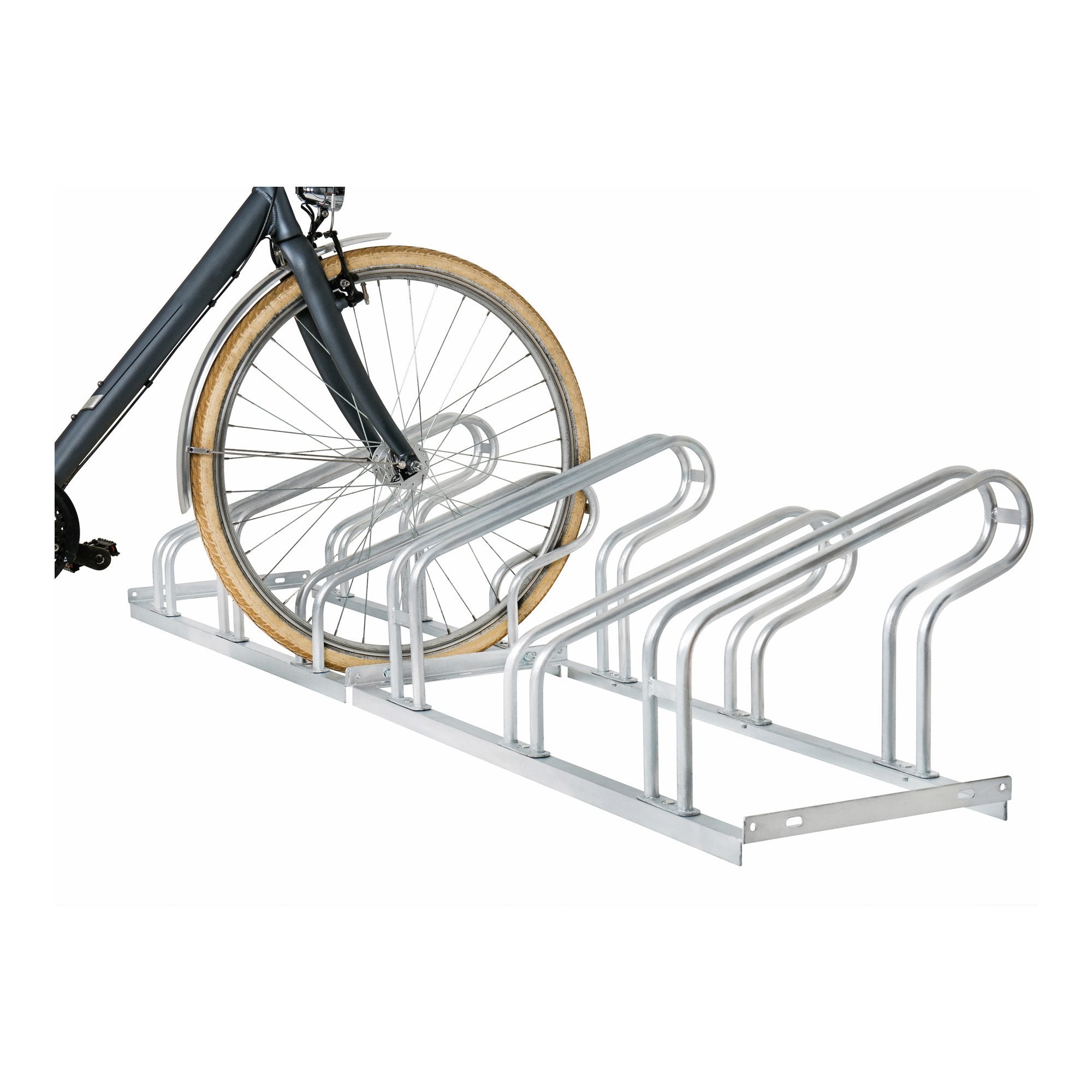 STIER Fahrradständer 3 bis 6 Räder Bügelparker Fahrradhalter Stahlkonstruktion