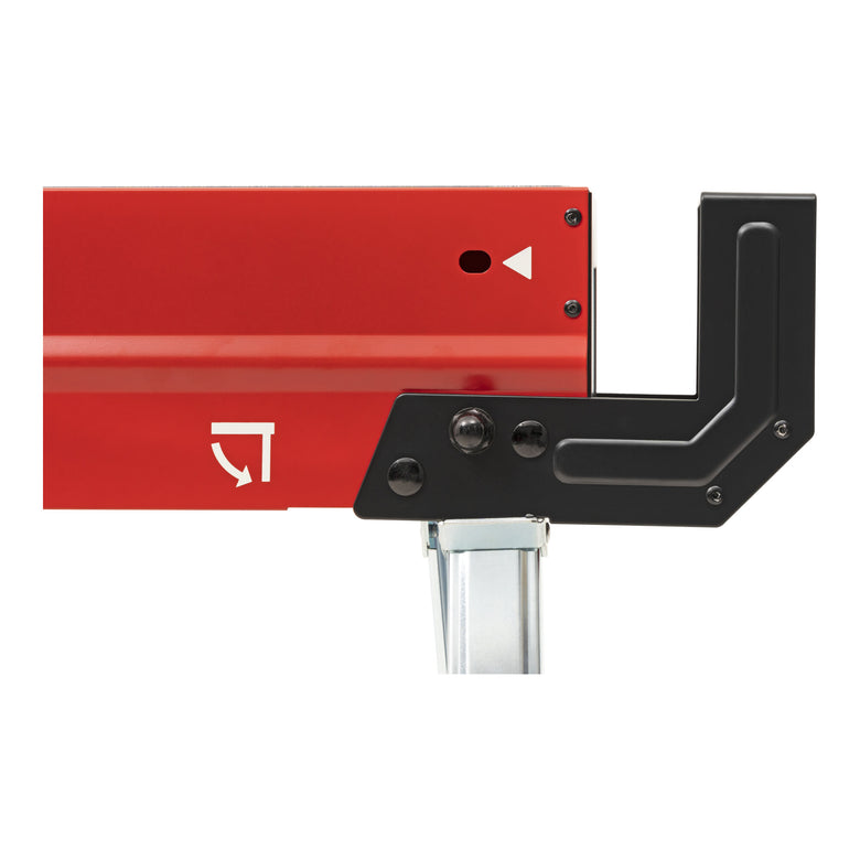 STIER folding workbench sawhorse height adjustable 590 kg non-slip stand and