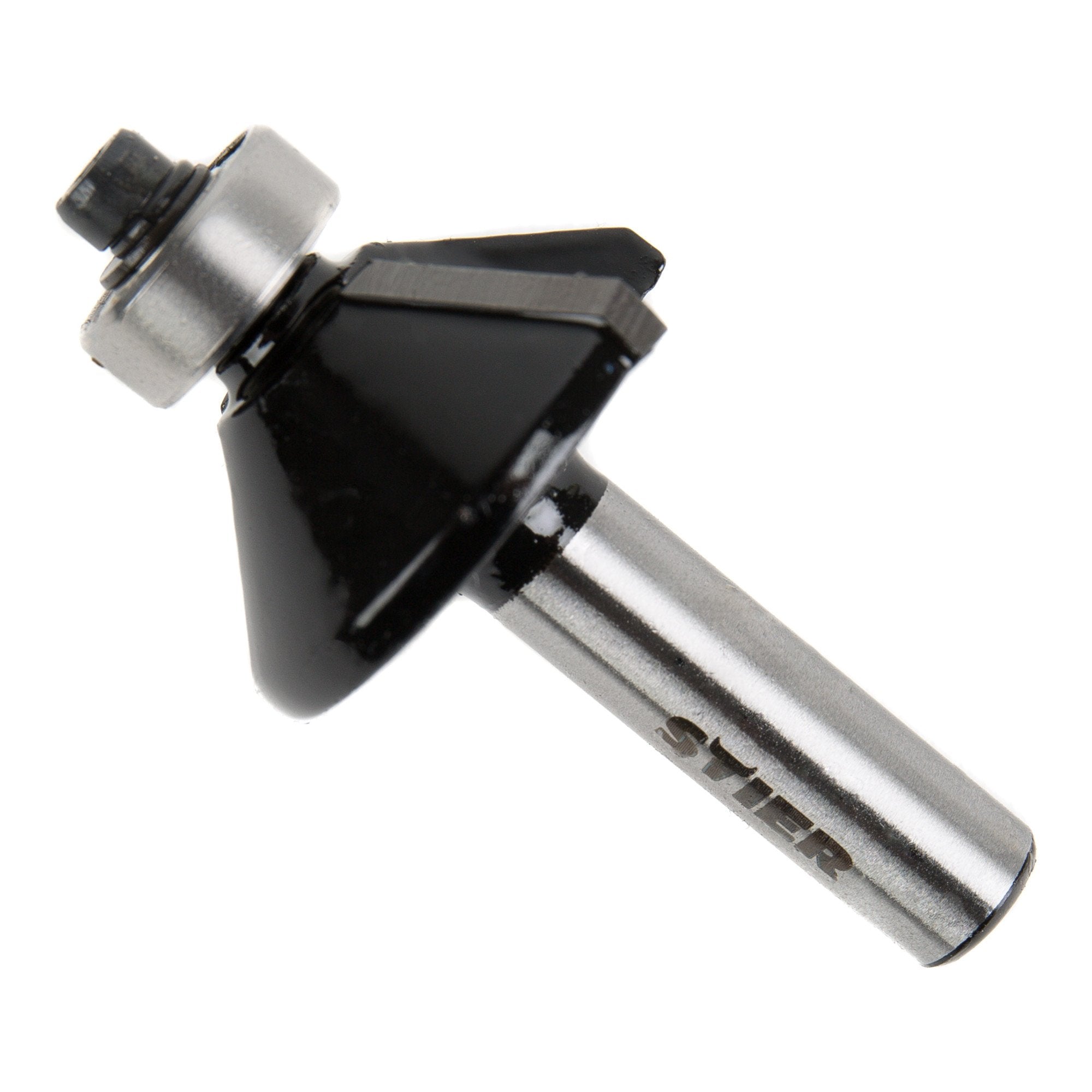 STIER Fasenfräser mit Kugellager HM (HW) Ø 28,6 mm Schaft- Ø 8 mm 45 Grad Fräser