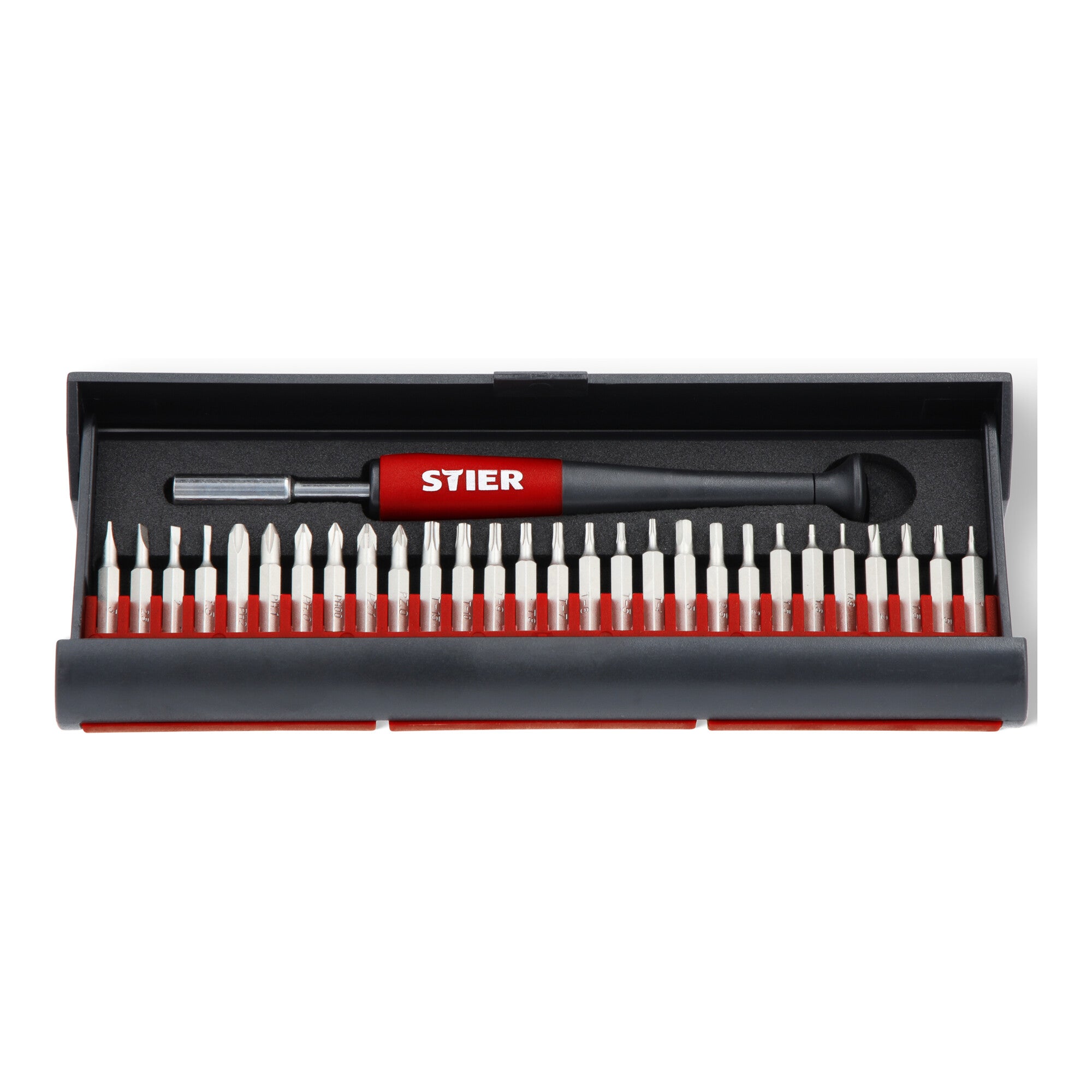 STIER The STIER precision mechanic screwdriver set 29-piece