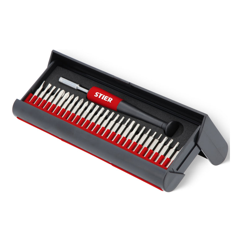 STIER Der STIER Feinmechaniker Schraubendrehersatz 29-tlg