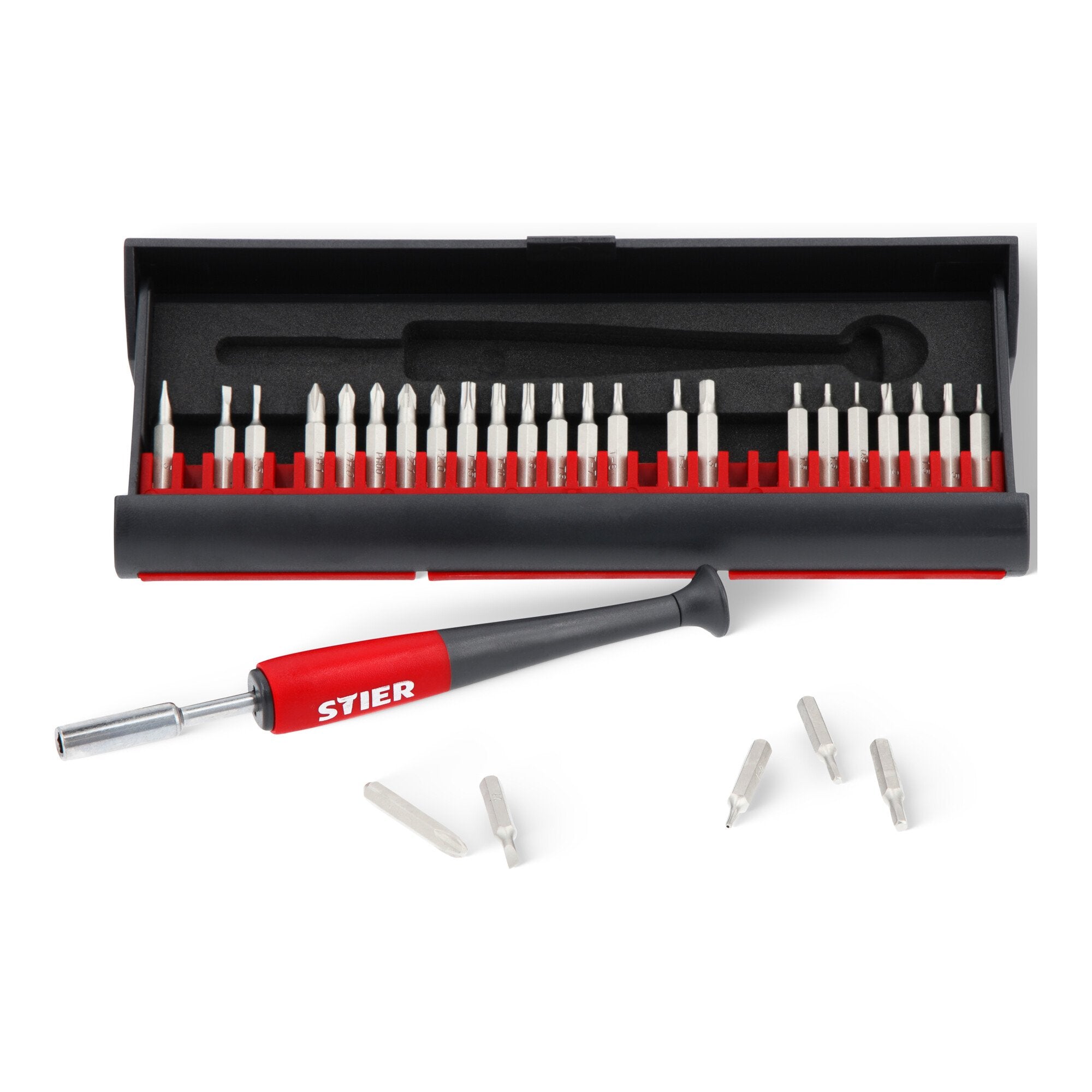 STIER Der STIER Feinmechaniker Schraubendrehersatz 29-tlg