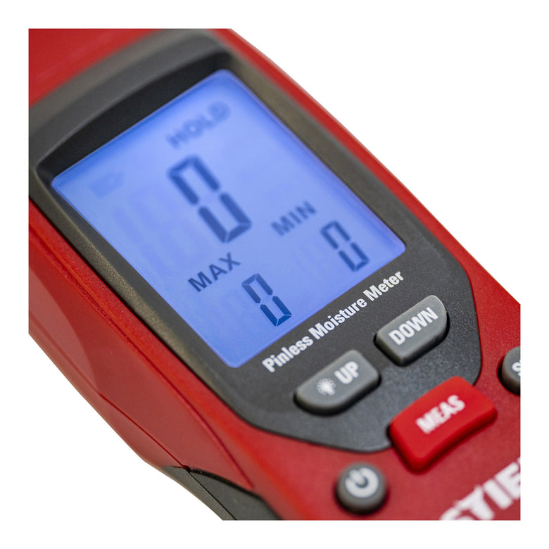 STIER moisture meter up to 40 mm depth LCD display battery operated