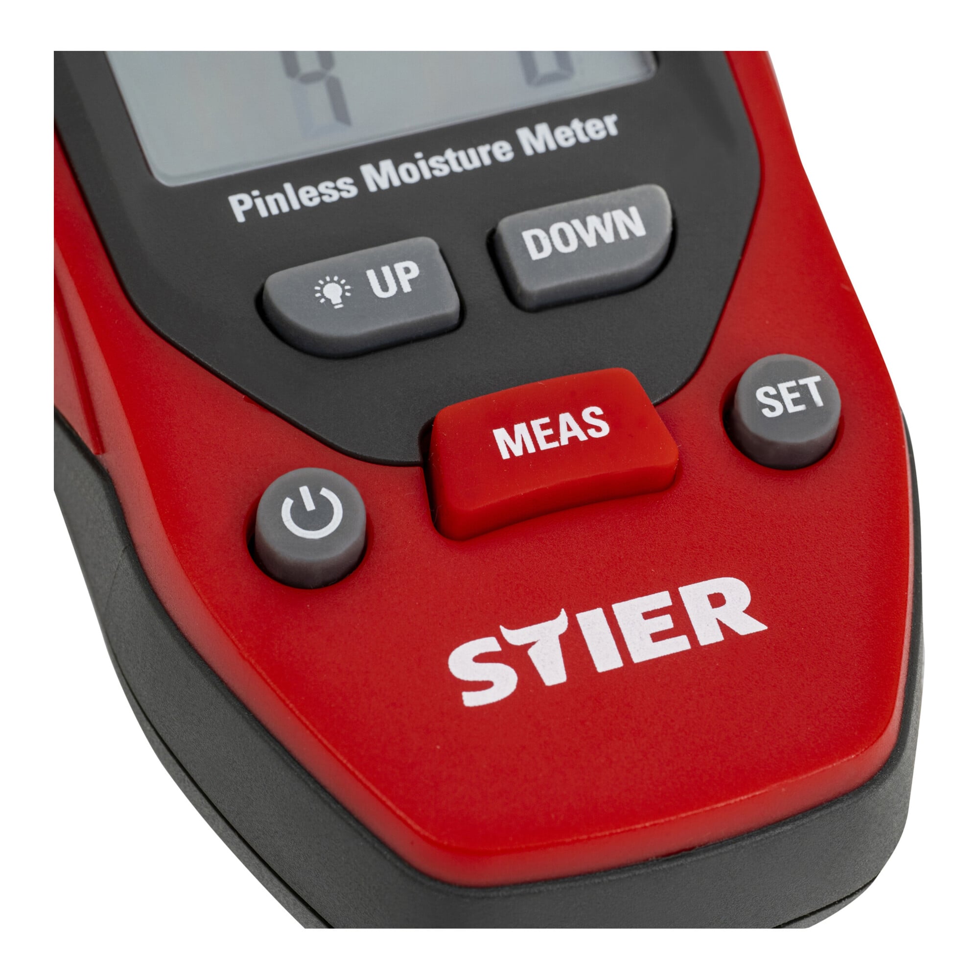 STIER Feuchtigkeitsmessgerät bis 40 mm Tiefe LCD-Display batteriebetrieben