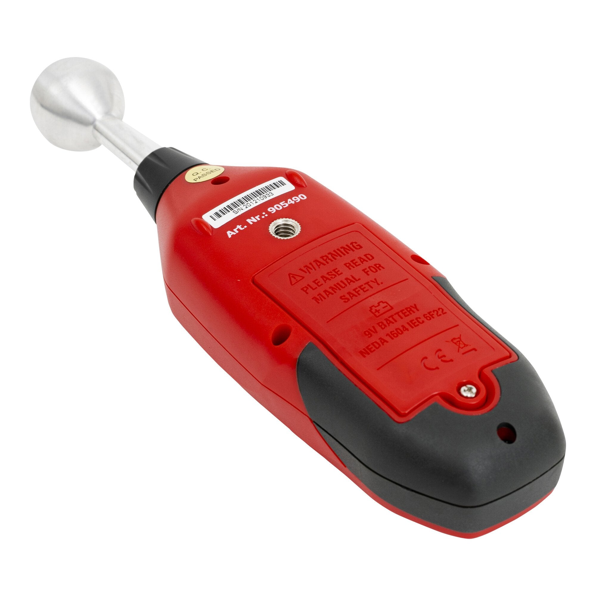 STIER Feuchtigkeitsmessgerät bis 40 mm Tiefe LCD-Display batteriebetrieben