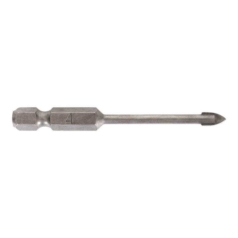STIER tile drill 4 mm size 1/4 inch bit HEX hexagon YG6X metal hardness value