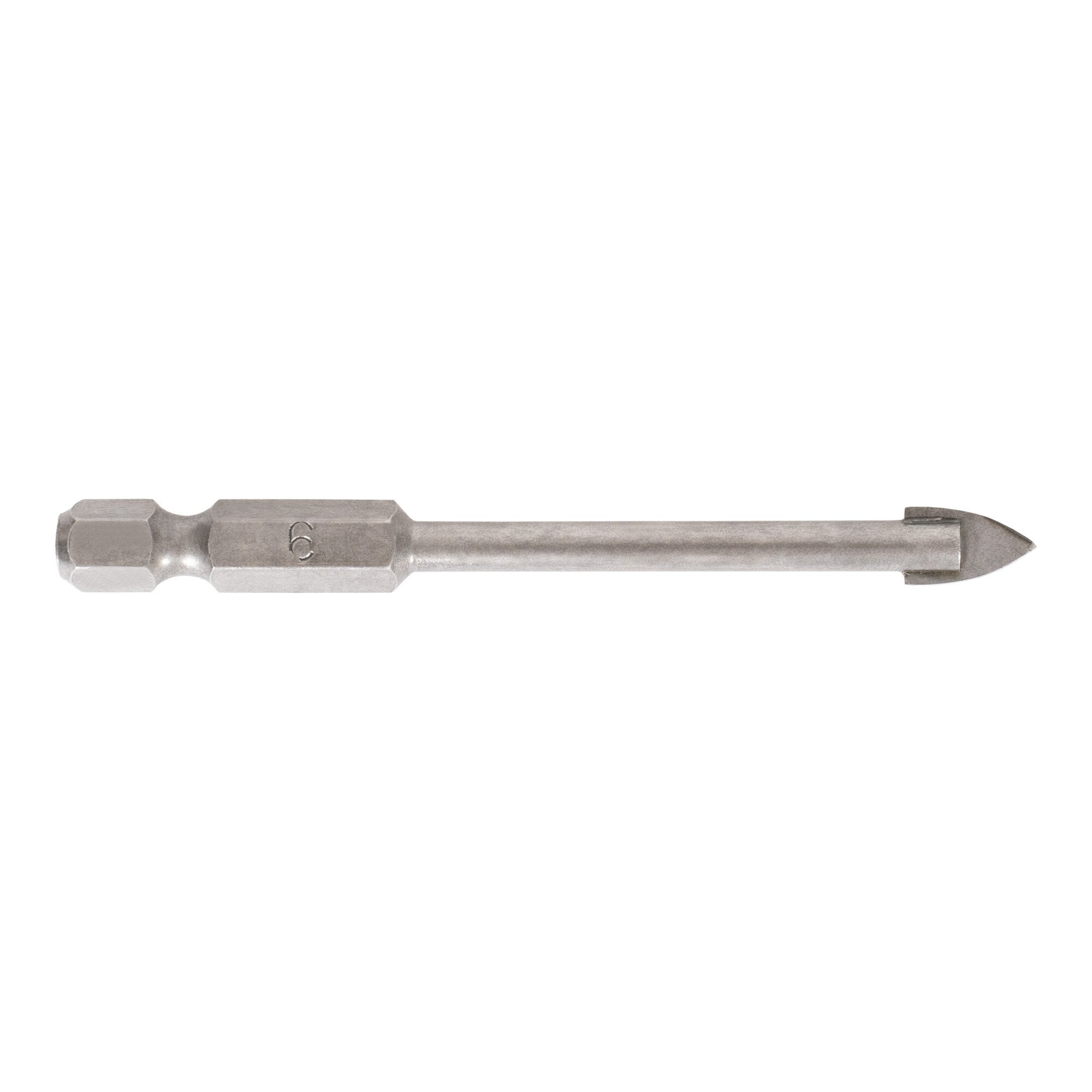 STIER Fliesenbohrer 6 mm Größe 1/4 Zoll Bit HEX Sechskant YG6X-Metall Härtewert