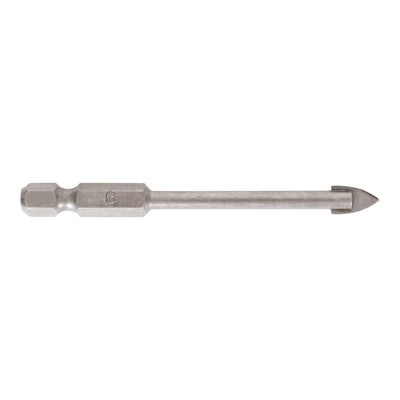 STIER Fliesenbohrer 6 mm Größe 1/4 Zoll Bit HEX Sechskant YG6X-Metall Härtewert