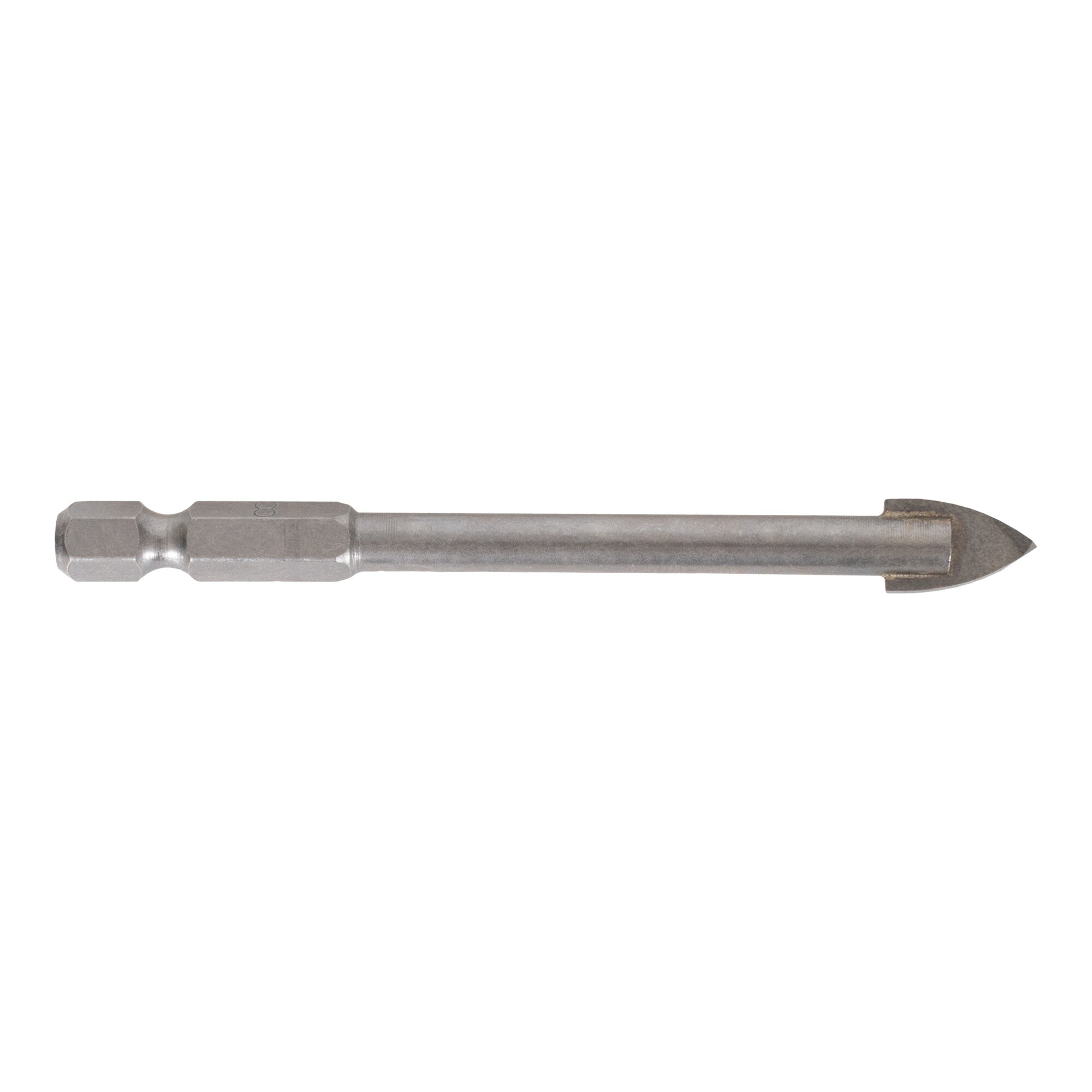 STIER Fliesenbohrer 8 mm Größe 1/4 Zoll Bit HEX Sechskant YG6X-Metall Härtewert