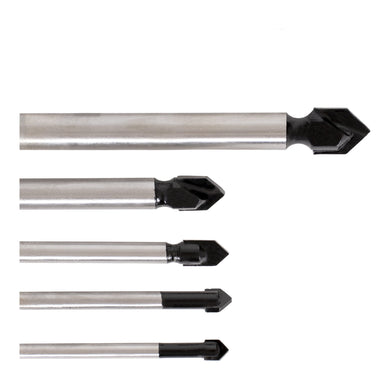 STIER tile drill set 5-piece cylindrical shank round shank high-quality