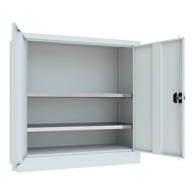 STIER Universalschrank Premium mit 2 verz. Einlegeböden 1000x1000x400mm