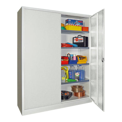 STIER Universalschrank Premium mit 4 verz. Einlegeböden 1950x1500x600mm