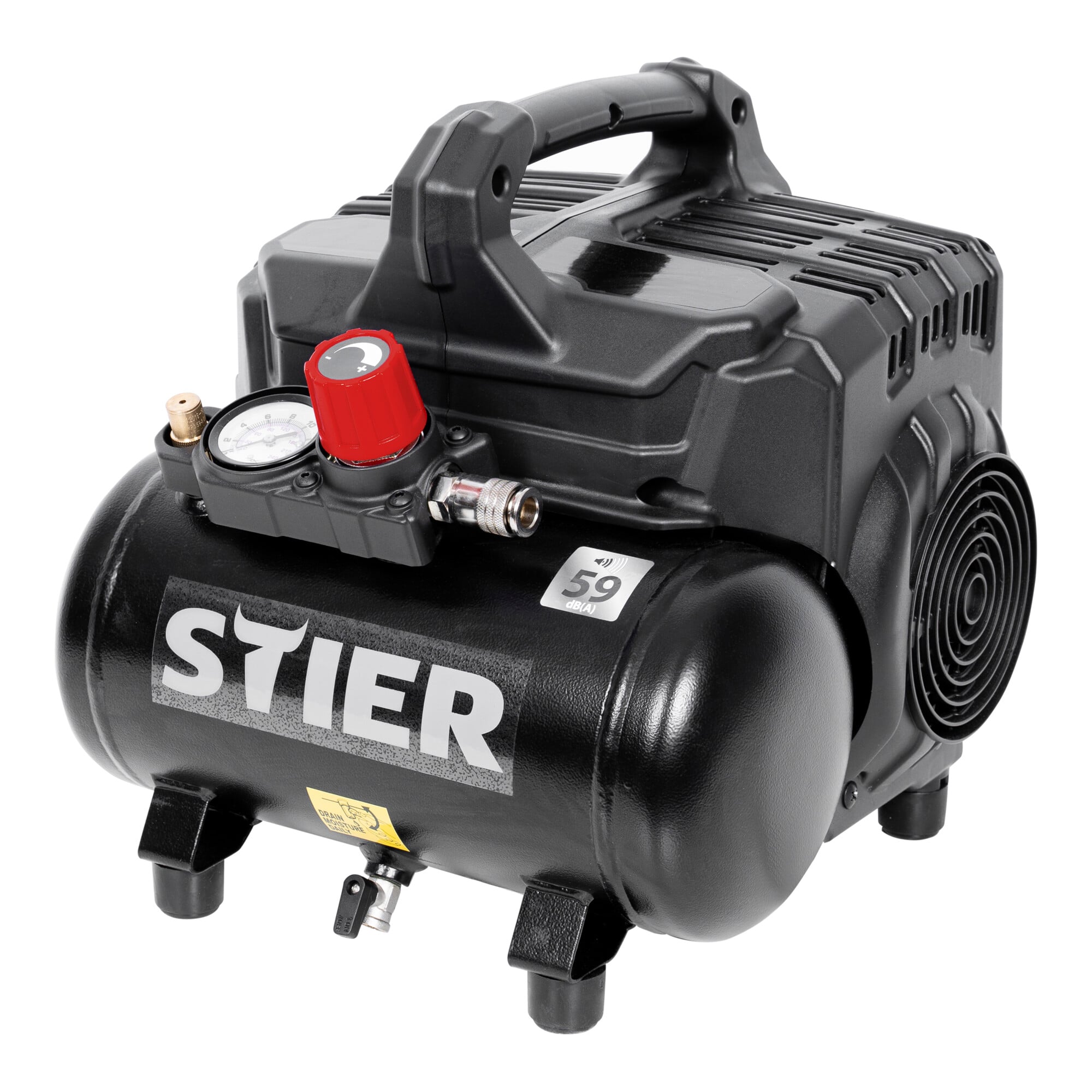 STIER whisper compressor FKT 215-8-6 oil-free
