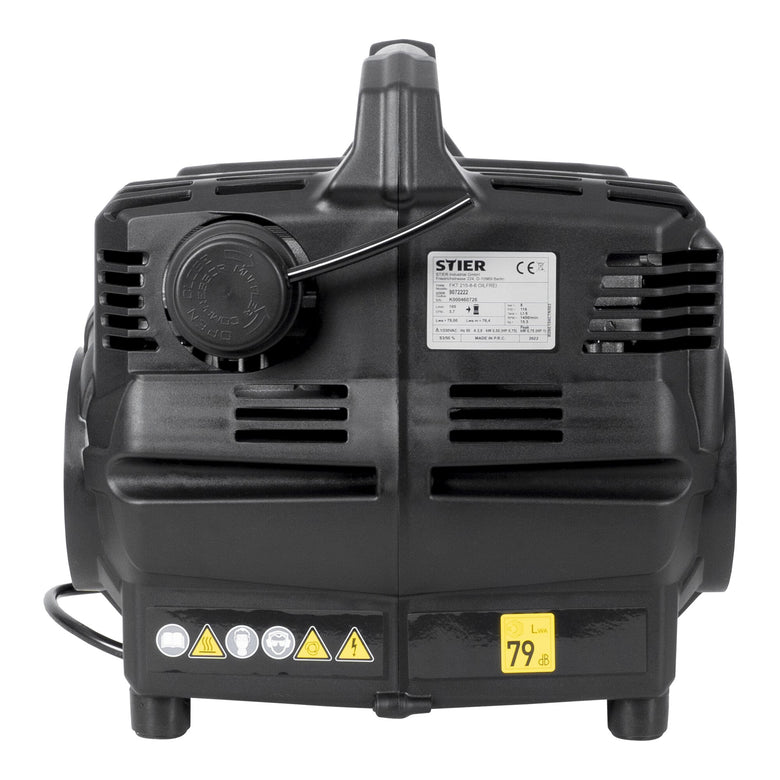 STIER whisper compressor FKT 215-8-6 oil-free