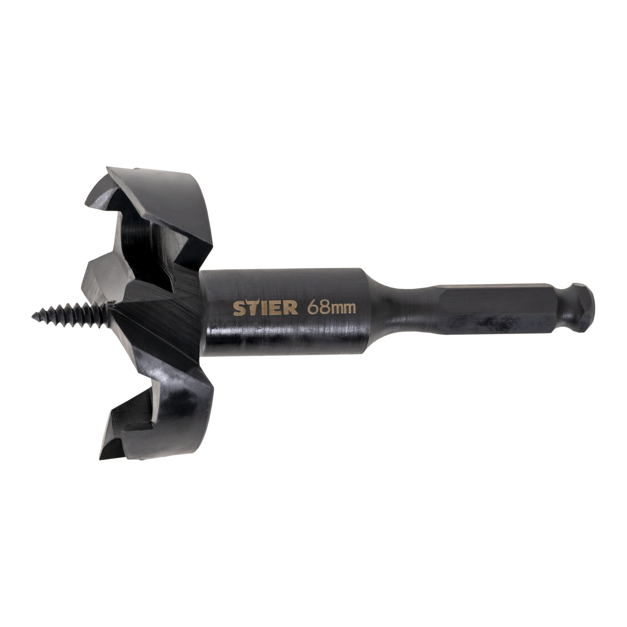 STIER Forstner bit 68mm diameter wood drill high quality cardboard hardwood MDF