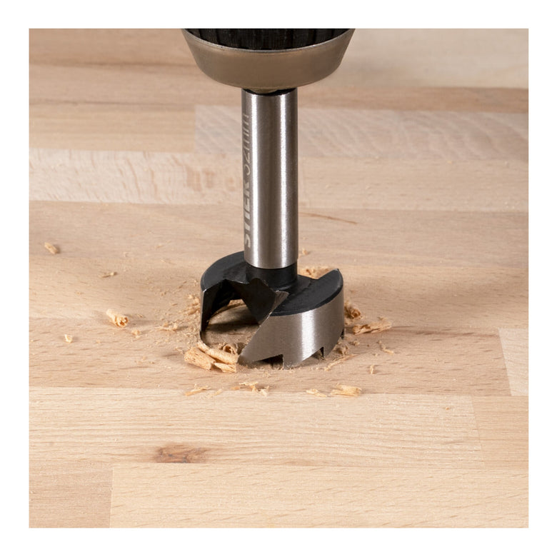 STIER Forstnerbohrer-Set in Holz-Kasette 15-teilig (Durchmesser 10 - 50 mm) 8 -